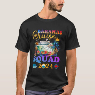 ファミリークルーズバハマ2024夏マッチングバカチオ Tシャツ
