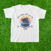 ファミリークルーズブルースKIDSパーソナライズ Tシャツ