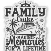 ファミリークルーズメイキングメモリーズ休暇クール隊 シール (正面)