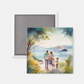 ファミリークルーズメモリーズ マグネット (正面/裏面)