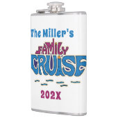 ファミリークルーズワードアートカスタム フラスク (左)