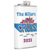ファミリークルーズワードアートカスタム フラスク (右)