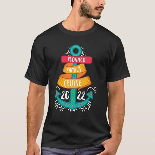 ファミリークルーズ2022モナコ Tシャツ (正面)