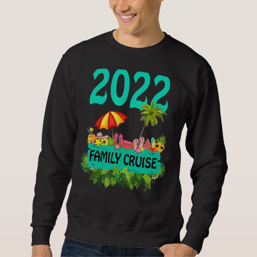 ファミリークルーズ2022 スウェットシャツ (正面)