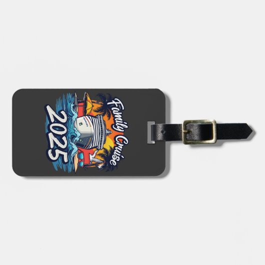 ファミリークルーズ2025ファミリーマッチングクルーズ ラゲッジタグ (正面横)