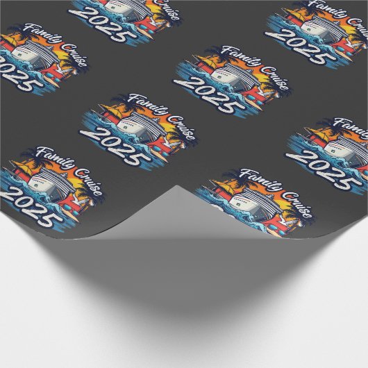 ファミリークルーズ2025ファミリーマッチングクルーズ ラッピングペーパー (角)