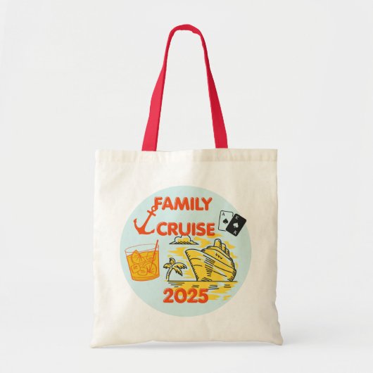 ファミリークルーズ2025 トートバッグ (正面)