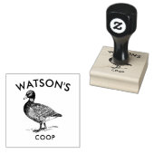 ファミリークープ |アヒルの卵スタンプ ラバースタンプ (押印)