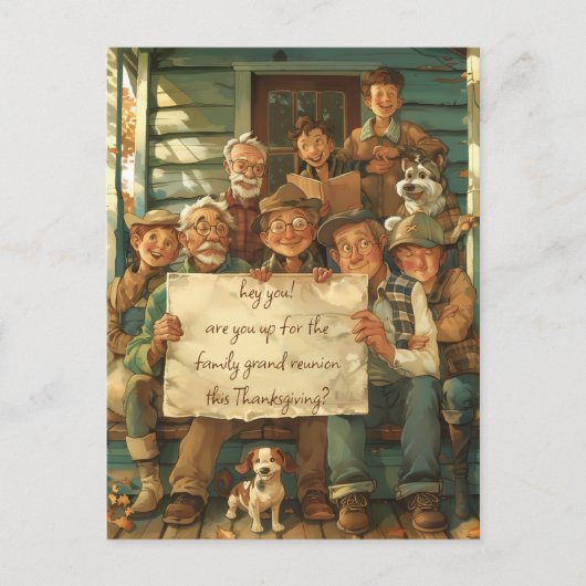 ファミリーグランド懇親会 ポストカード (正面)