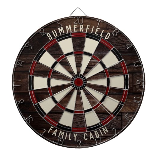 ファミリーゲームズルームウッドルックアニュアル懇親会 ダーツボード (正面)