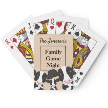 ファミリーゲームナイトネーム白黒牛