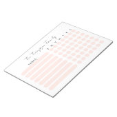 ファミリーコアグラフコマンドセンターキッズプランナー ノートパッド (アングル)