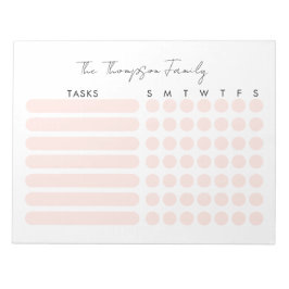 ファミリーコアグラフコマンドセンターキッズプランナー ノートパッド