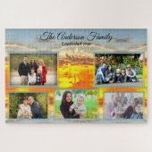 ファミリーコラージュサンセットスカイ2295 ジグソーパズル (横)