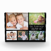 ファミリーコラージュブラック フォトブロック (正面)