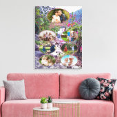 ファミリーコラージュYelapaトレイル821アート キャンバスプリント (インサイチュ (リビング))