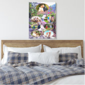 ファミリーコラージュYelapaトレイル821アート キャンバスプリント (インサイチュ (寝室))