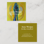 ファミリーコンサルタントオリジナルスクエアビジネスカード スクエア名刺 (正面/裏面)