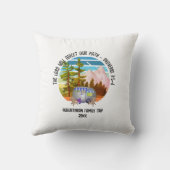 ファミリーサマーキャンピングクリスチャンヴァンライフ クッション (裏面)