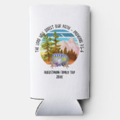 ファミリーサマーキャンピングクリスチャンヴァンライフ スリム缶クーラー (裏面)