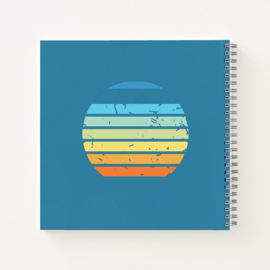 ファミリーサマーキャンピングクリスチャンヴァンライフ ノートブック (裏面)