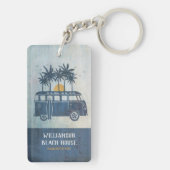 ファミリーサマービーチハウスサーフバンモノグラムの  キーホルダー (裏面)