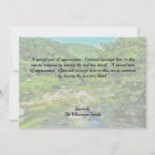 ファミリーサンキューバラルタリバーサウス0366カード サンキューカード (裏面)