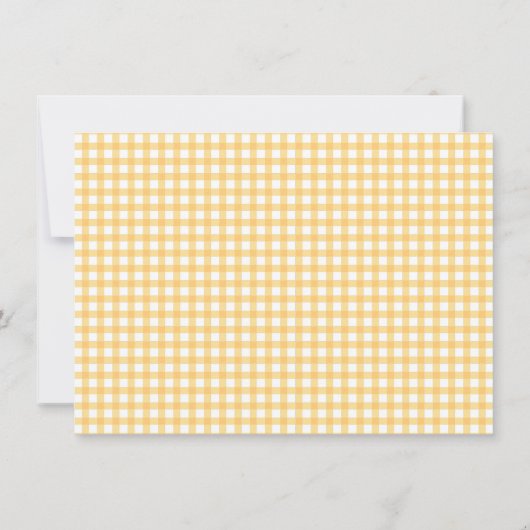 ファミリーサンクスギビングディナー招待状 招待状 (裏面)