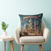 ファミリーサンタクロースクリスマカラフル装飾用クッション クッション (椅子)