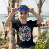 ファミリーサークル |写真パーソナライズされたユニークコラージュ Tシャツ