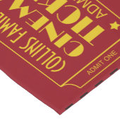 ファミリーシアターチケット ショートテーブルランナー (コーナー)