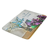 ファミリーシルク&コーンフスク花2190 バスマット (アングル)