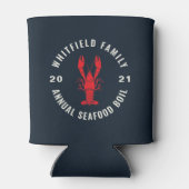 ファミリーシーフードパーティー7月4日カスタム 缶クーラー (裏面)