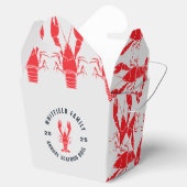 ファミリーシーフードボイルパーソナライズされたロブスター フェイバーボックス (オープン)