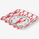 ファミリーシーフードロブスターボイルサマーパーティー ペーパープレート (傾斜あり)