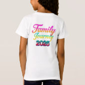 ファミリージャーニー2025 Tシャツ (裏面)