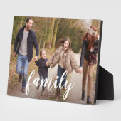 ファミリースクリプトオーバーレイ写真 フォトプラーク (側面)