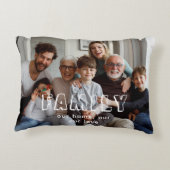 ファミリースクリプトコラージュシック アクセントクッション (裏面)