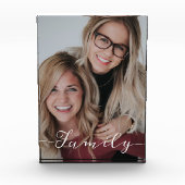 ファミリースクリプト写真 フォトブロック (正面)