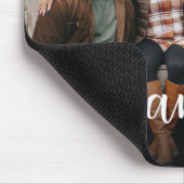 ファミリースクリプト写真 マウスパッド (コーナー)