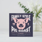 ファミリースタイルの豚の丸焼き 招待状 (スタンド正面)