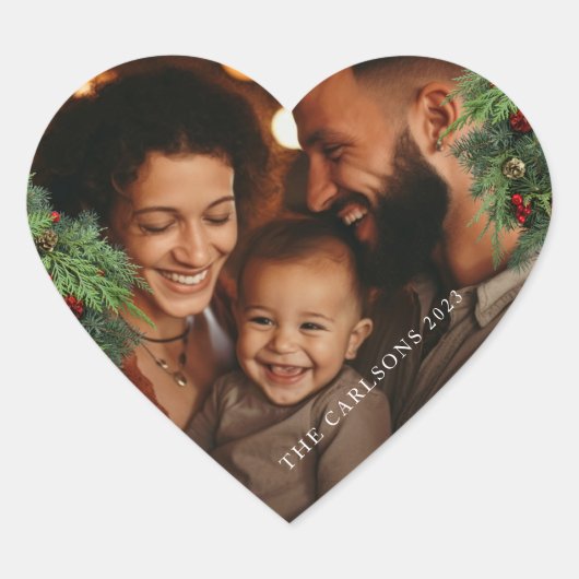 ファミリーステッカー ハートシール (正面)