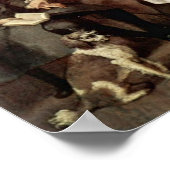 ファミリーストロドファミリーポートレートバイウィリアム・ホガース ポスター (角)