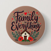 ファミリーズオールコテージコア 缶バッジ (正面)