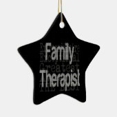 ファミリーセラピスト超並外 セラミックオーナメント (右)