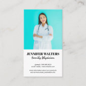 ファミリーセラピスト | 医師の名刺 名刺 (正面)