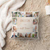 ファミリータイムオーガニックシェイプニュートラル12スクエアフォト クッション (ブランケット)