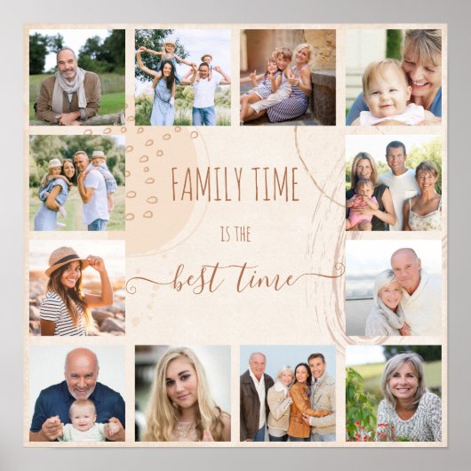 ファミリータイムオーガニックシェイプニュートラル12写真 ポスター (正面)