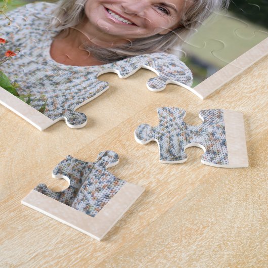 ファミリータイムオーガニック引用文図形12写真 ジグソーパズル (側面)