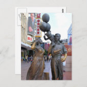 ファミリータイムナンキンロードシャンハイ中国 ポストカード (正面/裏面)